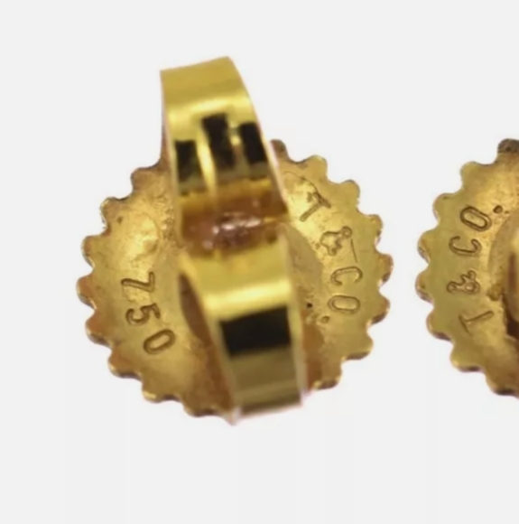 18K Tiffany & Co. Diamond Bow Earrings Gorgeous 🎁 🛍️ - Picture 6 of 14